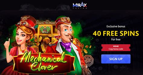 mirax casino no deposit code